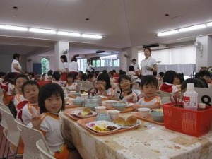 朝ごはん、いただきま～す