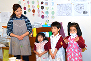 給食時間の様子