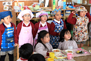 給食時間の様子